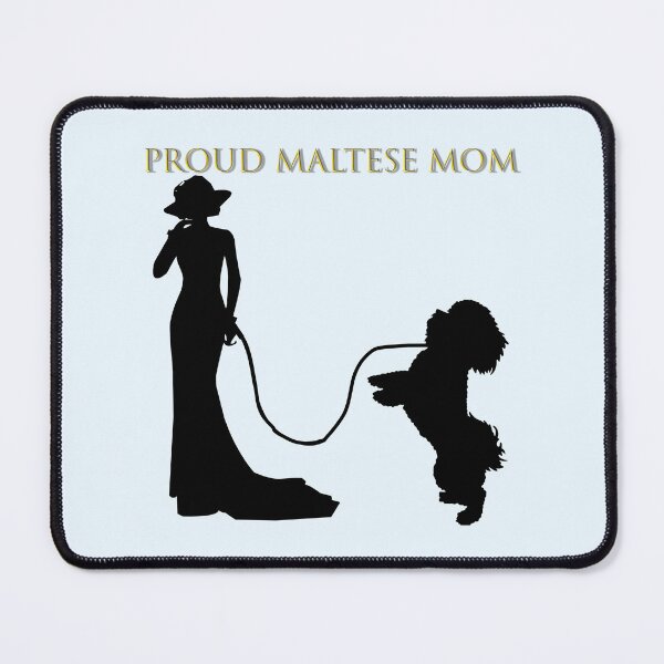 Artikelvorschau, Stolzes maltesisches Mama-Shirt, stolzes maltesisches Mama-Telefongehäuse, stolzes maltesisches Mama-Kissen, stolzes maltesisches Mama-Kleid, stolzes maltesisches Mama-Shirt für ihr Baby entworfen und verkauft von Poussyarts.
