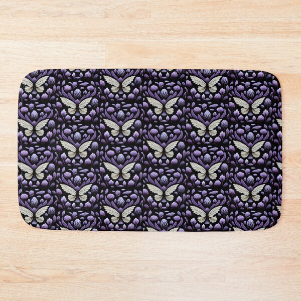 Item preview, Purple Thistle's & Butterfly designed and sold by craftyk9.