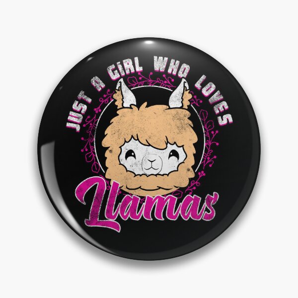 Item preview, Just a girl who loves llamas designed and sold by Mila1946.