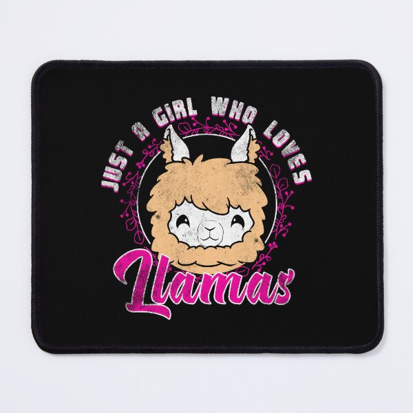 Item preview, Just a girl who loves llamas designed and sold by Mila1946.