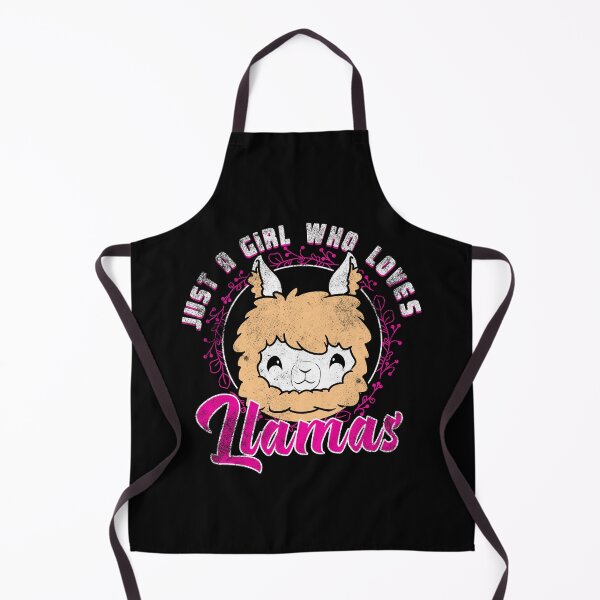 Item preview, Just a girl who loves llamas designed and sold by Mila1946.