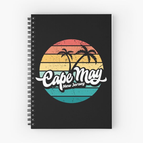 Item preview, Cape May New Jersey retro sunset designed and sold by Pau Baz.