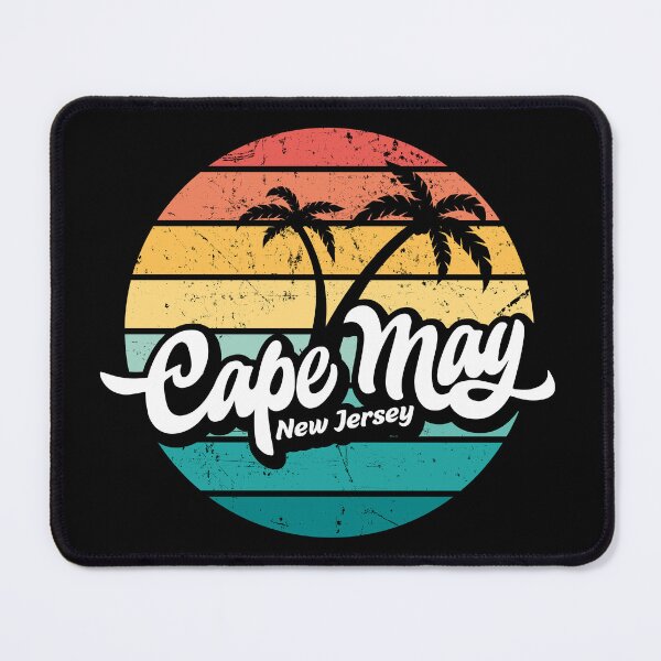 Item preview, Cape May New Jersey retro sunset designed and sold by Pau Baz.