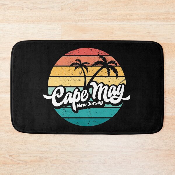Item preview, Cape May New Jersey retro sunset designed and sold by Pau Baz.