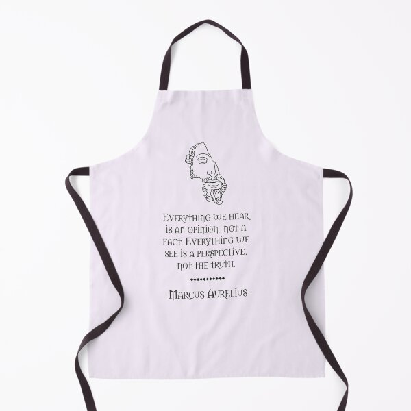 Item preview, Marcus Aurelius - Stoic Caesar -Everything we hear is an opinion, not a fact. Everything we see is a perspective, not the truth. - Stoicism quote designed and sold by ArcFoundationCo.