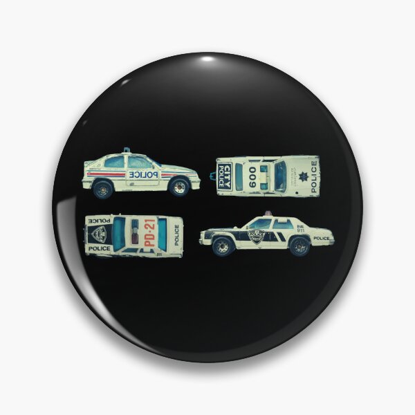 Item preview, VINTAGE TOY POLICE CARS designed and sold by DebbieT68.