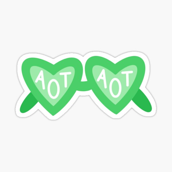 AOT sunglasses Sticker