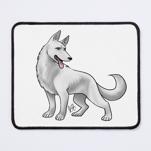 Item preview, Dog - German Shepherd - White designed and sold by Jennifer Stolzer.