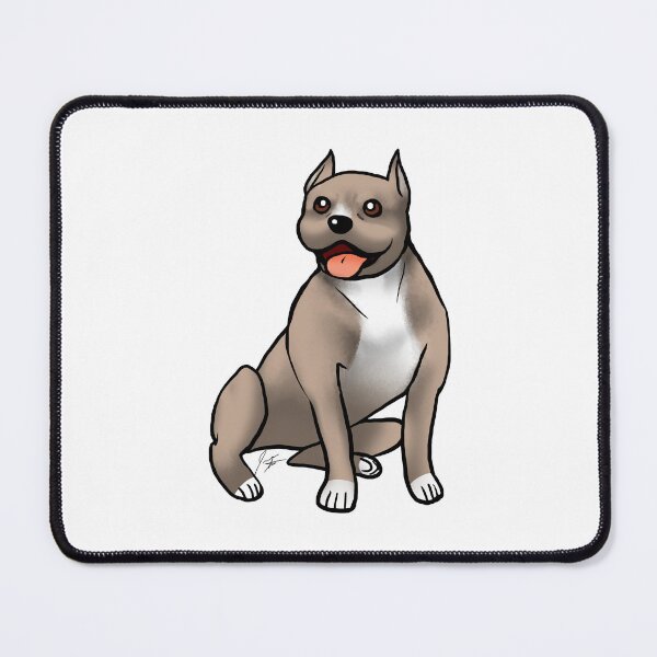Item preview, Dog - American Staffordshire Terrier - Brown and White designed and sold by Jennifer Stolzer.