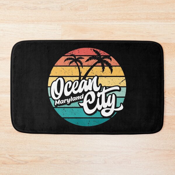 Item preview, Ocean City Maryland retro sunset designed and sold by Pau Baz.