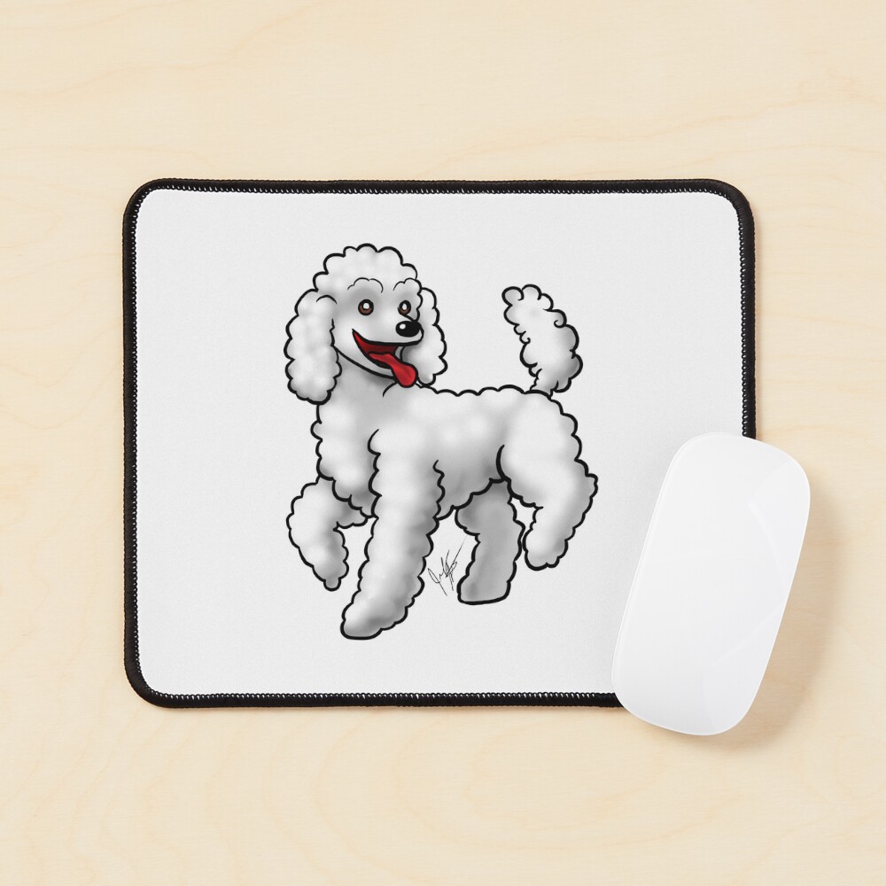 Dog - Poodle - White