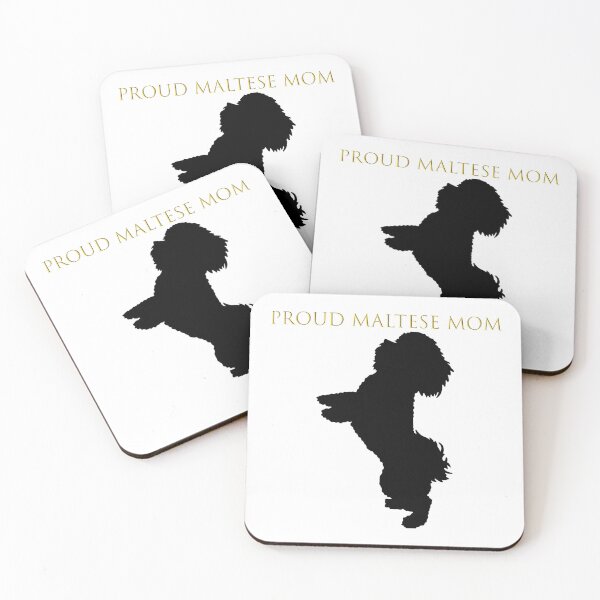 Item preview, Proud Maltese mom shirt, proud Maltese mom phone cases, proud Maltese mom pillow, proud Maltese mom dress, proud Maltese mom shirt for her baby designed and sold by Poussyarts.