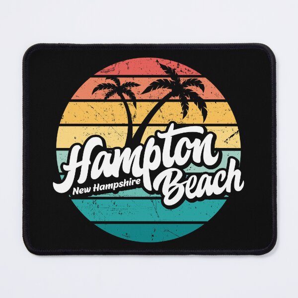 Item preview, Hampton Beach New Hampshire retro sunset designed and sold by Pau Baz.