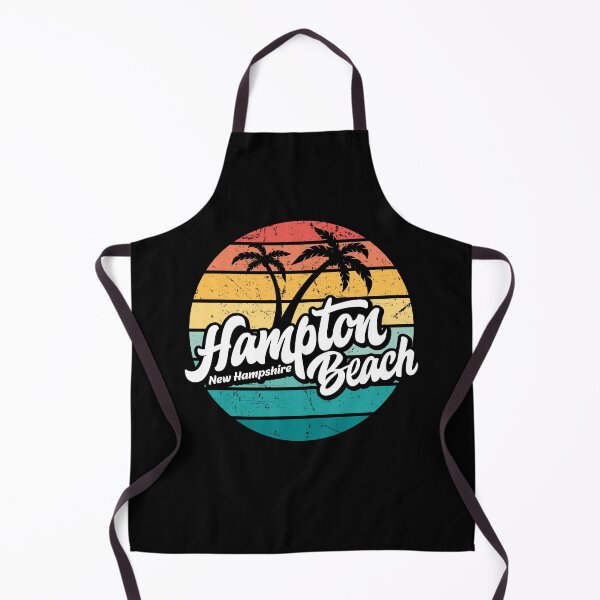 Item preview, Hampton Beach New Hampshire retro sunset designed and sold by Pau Baz.
