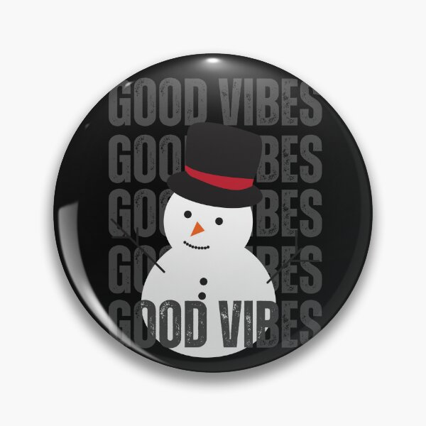 Item preview, Good Vibes Snowman  designed and sold by RedSparkle.