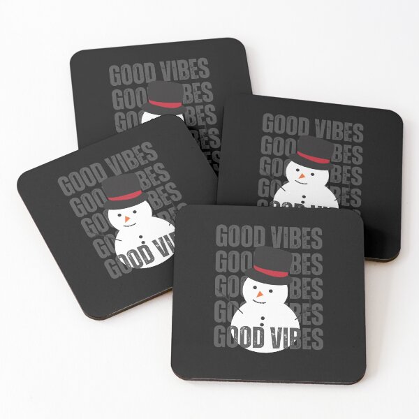 Item preview, Good Vibes Snowman  designed and sold by RedSparkle.