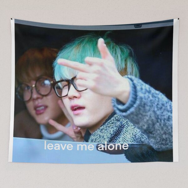Item preview, Leave Yoongi Alone designed and sold by mrsbangtan.