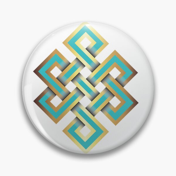 Item preview, Endless knot in turquoise designed and sold by kataszep.