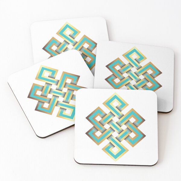 Item preview, Endless knot in turquoise designed and sold by kataszep.