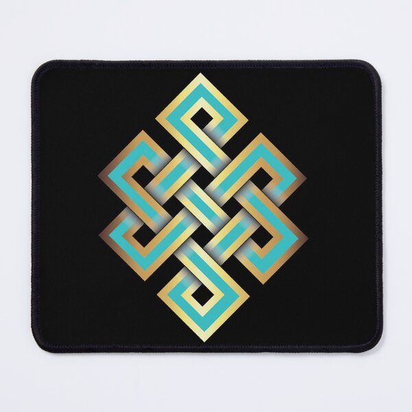 Item preview, Endless knot in turquoise designed and sold by kataszep.