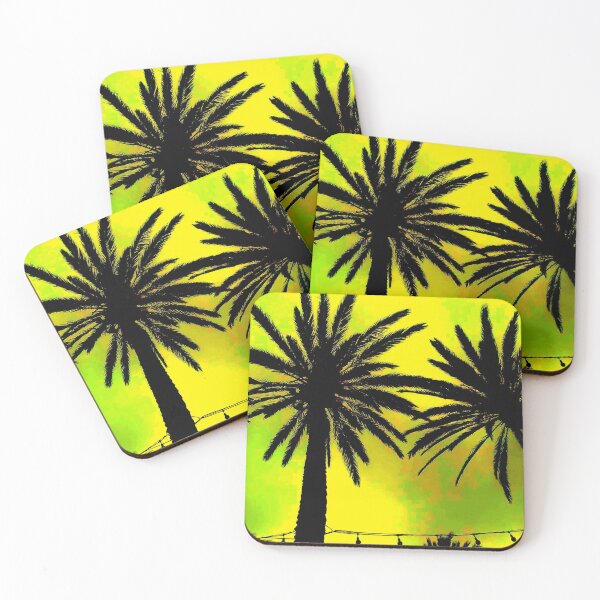 Item preview, Dark and Yellow Palm Trees (AKA StarLifter) designed and sold by djcoladotnet.