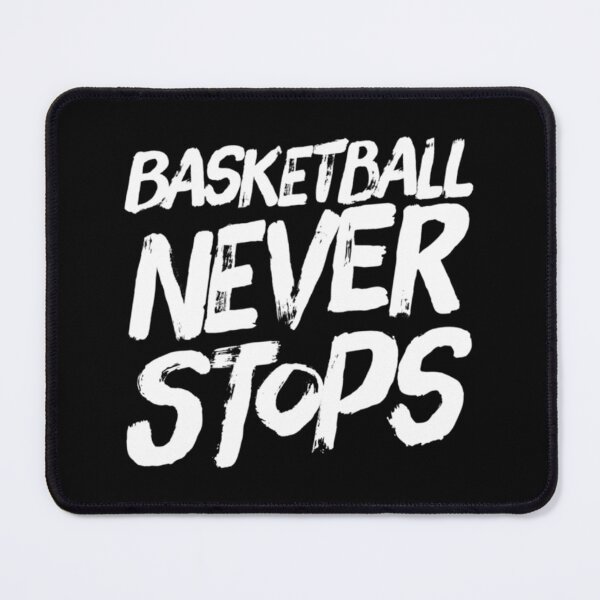 Item preview, Basketball Never Stops Gift For Basketball Player Basketball Lover Classic T-Shirt designed and sold by carmelakata.