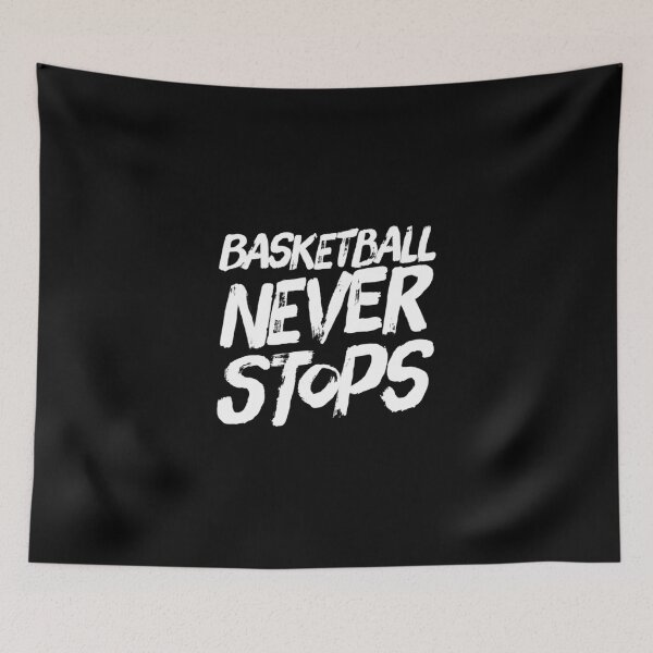 Item preview, Basketball Never Stops Gift For Basketball Player Basketball Lover Classic T-Shirt designed and sold by carmelakata.