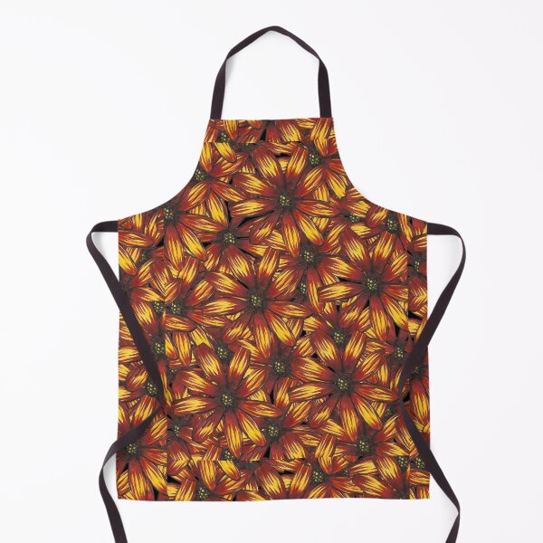 Item preview, Flower Study in Yellow and Red - Osteospermum Collage designed and sold by rossartstudio.