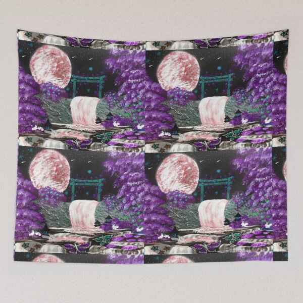 Item preview, Peaceful night / purple designed and sold by Deanne-Bossell.