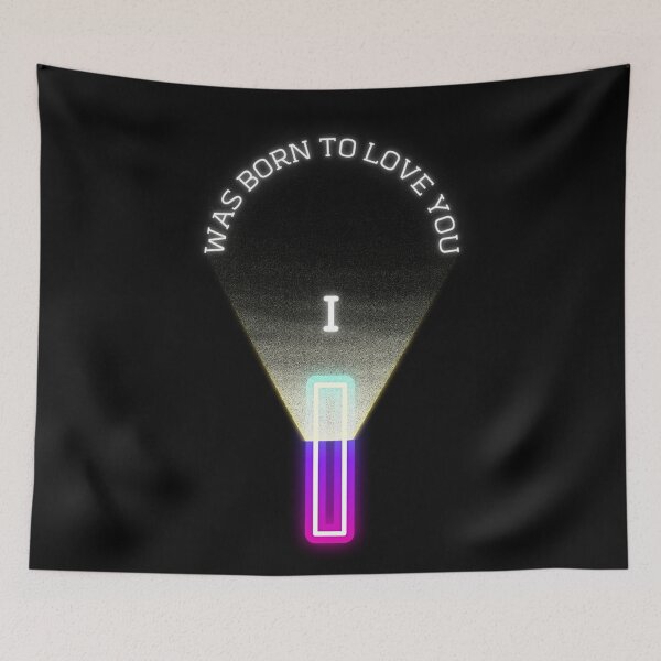 Item preview, I WAS BORN TO LOVE YOU - LIGHT ON  designed and sold by LTM-tee.