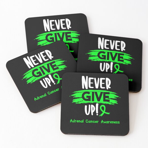 Item preview, Adrenal Cancer Warrior - Adrenal Cancer Awareness - Never Give Up! designed and sold by Robbsyn.