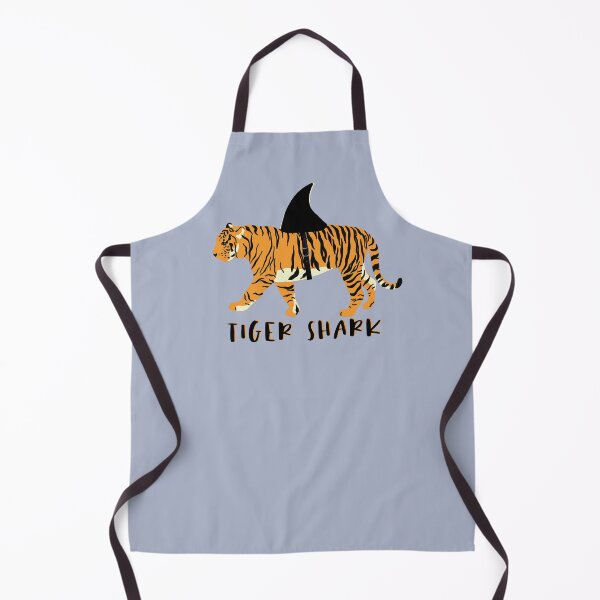 Item preview, Tiger Shark - Tiger with a shark fin design designed and sold by tinytiger77.