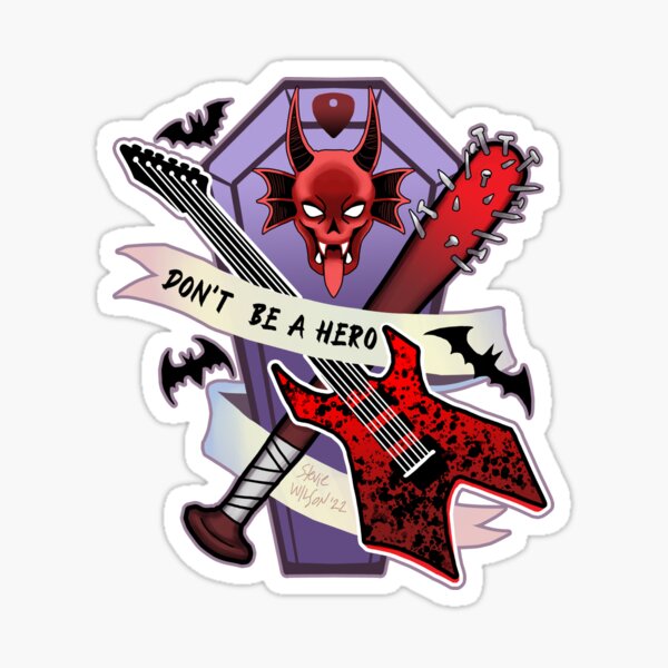 Guitar Hero Stickers for Sale