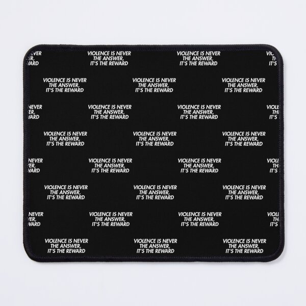 Item preview, VIOLENCE IS NEVER THE ANSWER designed and sold by Casual_Rope .