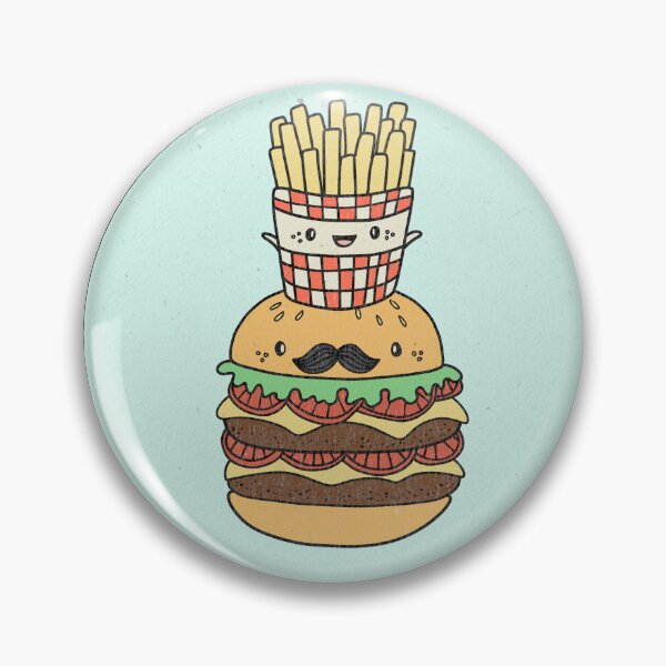 Item preview, Burger & fries  designed and sold by Ghada San.