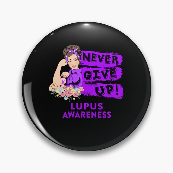 Item preview, Lupus Warrior - Never Give Up! - Support Lupus Warrior Gifts designed and sold by whlrcheryl.