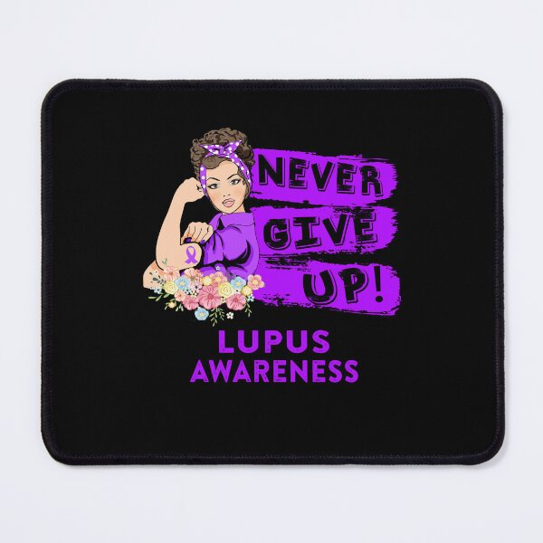 Item preview, Lupus Warrior - Never Give Up! - Support Lupus Warrior Gifts designed and sold by whlrcheryl.