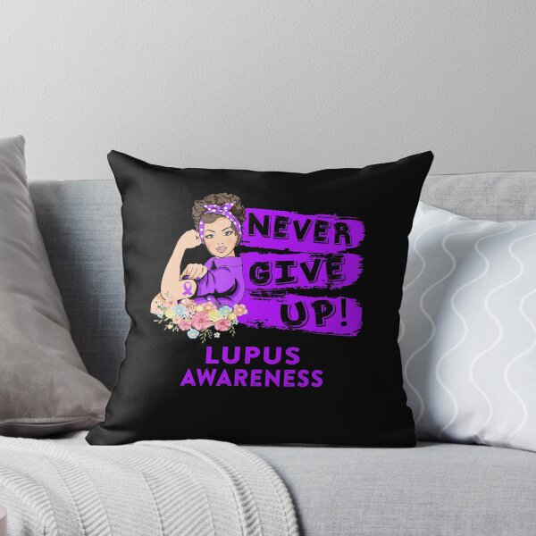 Item preview, Lupus Warrior - Never Give Up! - Support Lupus Warrior Gifts designed and sold by whlrcheryl.