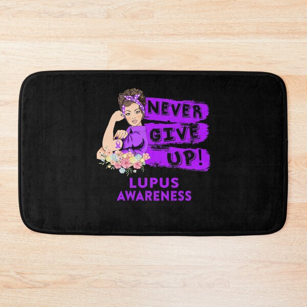 Item preview, Lupus Warrior - Never Give Up! - Support Lupus Warrior Gifts designed and sold by whlrcheryl.