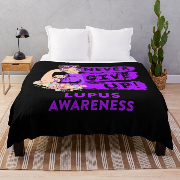 Item preview, Lupus Warrior - Never Give Up! - Support Lupus Warrior Gifts designed and sold by whlrcheryl.