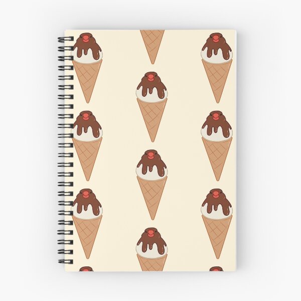 Item preview, Finch Ice Cream with Chocolate Sauce designed and sold by Jillian Bakos.