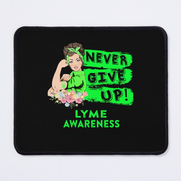 Item preview, Lyme Warrior - Never Give Up! - Support Lyme Warrior Gifts designed and sold by whlrcheryl.