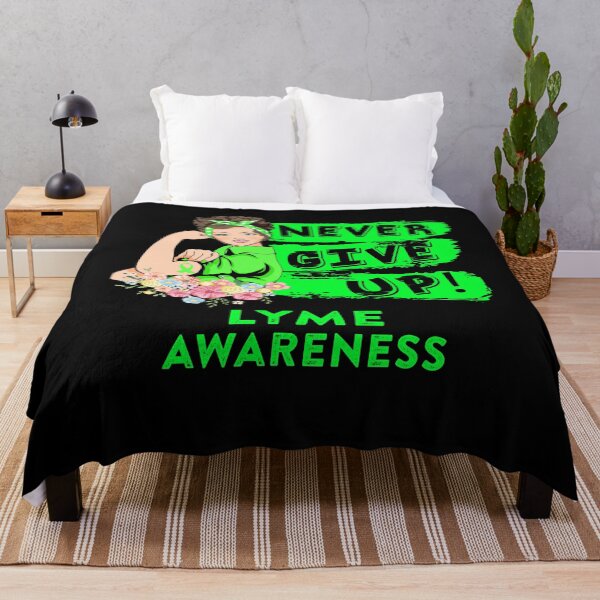 Item preview, Lyme Warrior - Never Give Up! - Support Lyme Warrior Gifts designed and sold by whlrcheryl.