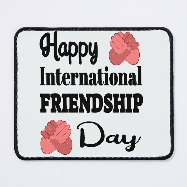 Item preview, Happy Friendship, Handshake | Friendship Day designed and sold by DNC1134.