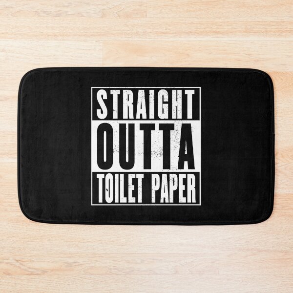 Item preview, Straight Outta Toilet Paper - Distressed Design designed and sold by risible.