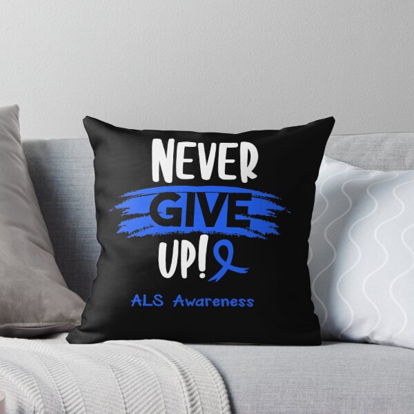 Item preview, ALS Warrior - ALS Awareness - Never Give Up! designed and sold by Robbsyn.