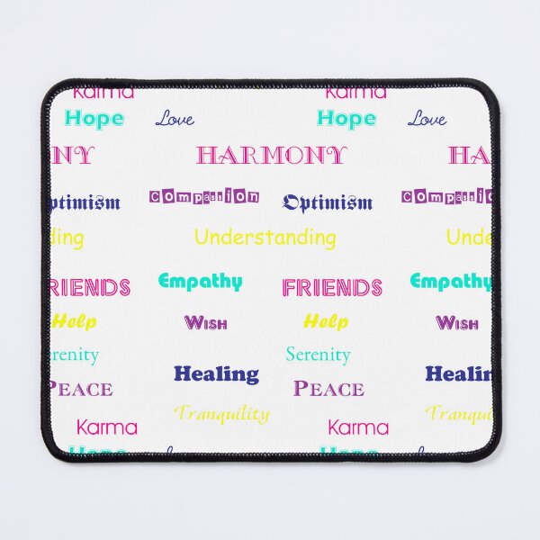 Item preview, Harmony Compassion Optimism Understanding Empathy Friends Colorful designed and sold by ValeriesGallery.