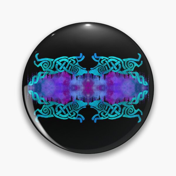 Item preview, Playful Galaxy Wolf V2 designed and sold by AutumnJude Rowan.