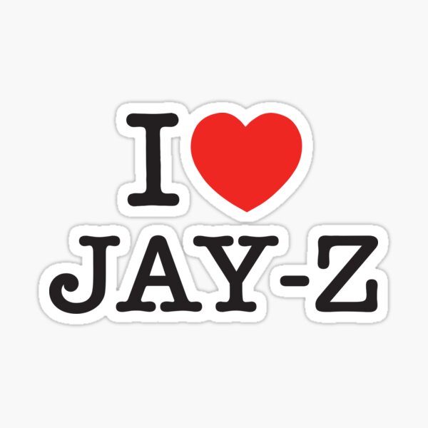 Aperçu de l'œuvre J'aime Jay-Z créée et vendue par Darkhours.