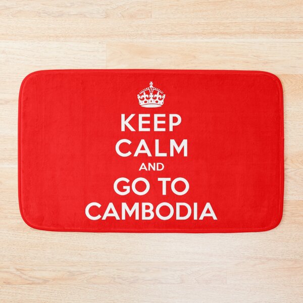 Item preview, KEEP CALM AND HOLIDAY IN CAMBODIA designed and sold by BeCoolByHarun.